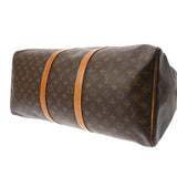 LOUIS VUITTON ルイヴィトン モノグラム キーポル 55 ブラウン M41424 ユニセックス モノグラムキャンバス ボストンバッグ Bランク 中古 銀蔵