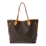 LOUIS VUITTON ルイヴィトン モノグラム ネヴァーフル MM ブラウン M40156 ユニセックス モノグラムキャンバス トートバッグ Bランク 中古 銀蔵