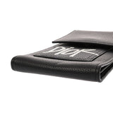 CHRISTIAN DIOR クリスチャンディオール フォンホルダー DIOR×Stussy ブラック レディース グレインレザー ショルダーバッグ Aランク 中古 銀蔵