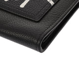 CHRISTIAN DIOR クリスチャンディオール フォンホルダー DIOR×Stussy ブラック レディース グレインレザー ショルダーバッグ Aランク 中古 銀蔵