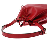 LOUIS VUITTON ルイヴィトン エピ プチノエ カステリアンレッド M44107 レディース エピレザー ショルダーバッグ Bランク 中古 銀蔵