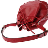 LOUIS VUITTON ルイヴィトン エピ ノエ カスティリアンレッド M44009 レディース エピレザー ショルダーバッグ Bランク 中古 銀蔵