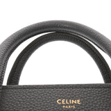 CELINE セリーヌ ラゲージ ナノ コール 168243 レディース ドラムドカーフ ハンドバッグ Aランク 中古 銀蔵