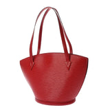 LOUIS VUITTON ルイヴィトン エピ サンジャックショッピング カスティリアンレッド M52267 レディース レザー ショルダーバッグ ABランク 中古 銀蔵