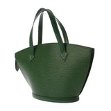 LOUIS VUITTON ルイヴィトン エピ サンジャック ポルネオグリーン M52274 レディース エピレザー ショルダーバッグ Bランク 中古 銀蔵
