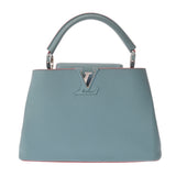 LOUIS VUITTON ルイヴィトン カプシーヌ BB ブルー レディース トリヨンレザー ハンドバッグ Aランク 中古 銀蔵