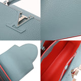 LOUIS VUITTON ルイヴィトン カプシーヌ BB ブルー レディース トリヨンレザー ハンドバッグ Aランク 中古 銀蔵