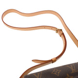LOUIS VUITTON ルイヴィトン モノグラム ヴィバシテ PM ブラウン M51165 レディース モノグラムキャンバス ショルダーバッグ ABランク 中古 銀蔵