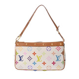 LOUIS VUITTON ルイヴィトン マルチカラー ポシェット アクセソワール ブロン M92649 レディース モノグラムマルチカラー アクセサリーポーチ ABランク 中古 銀蔵