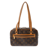 LOUIS VUITTON ルイヴィトン モノグラム シテ MM ブラウン M51182 レディース モノグラムキャンバス ハンドバッグ Bランク 中古 銀蔵