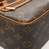 LOUIS VUITTON ルイヴィトン モノグラム シテ MM ブラウン M51182 レディース モノグラムキャンバス ハンドバッグ Bランク 中古 銀蔵