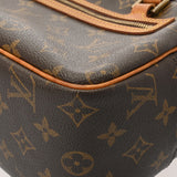 LOUIS VUITTON ルイヴィトン モノグラム シテ MM ブラウン M51182 レディース モノグラムキャンバス ハンドバッグ Bランク 中古 銀蔵
