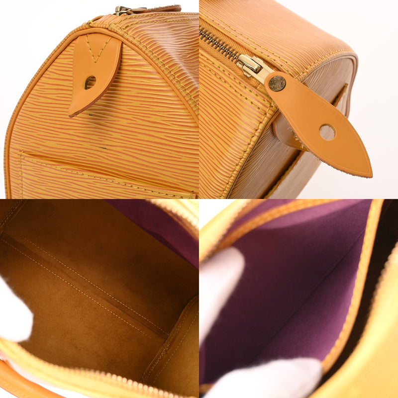 Louis Vuitton エピ スピーディ25 イエロー ルイヴィトン スピーディ25 エピ タッシリイエロー レディース