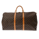LOUIS VUITTON ルイヴィトン モノグラム キーポル バンドリエール 60 ブラウン M41412 ユニセックス モノグラムキャンバス ボストンバッグ Bランク 中古 銀蔵