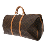 LOUIS VUITTON ルイヴィトン モノグラム キーポル バンドリエール 60 ブラウン M41412 ユニセックス モノグラムキャンバス ボストンバッグ Bランク 中古 銀蔵