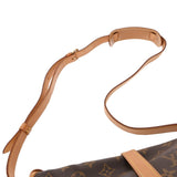 LOUIS VUITTON ルイヴィトン モノグラム ソミュール30 ブラウン M42256 ユニセックス モノグラムキャンバス ショルダーバッグ Bランク 中古 銀蔵