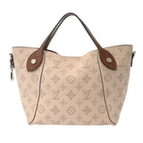 LOUIS VUITTON ルイヴィトン モノグラムマヒナ ヒナ PM クレーム M51950 レディース マヒナレザー ハンドバッグ ABランク 中古 銀蔵