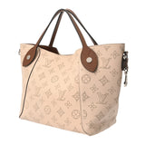 LOUIS VUITTON ルイヴィトン モノグラムマヒナ ヒナ PM クレーム M51950 レディース マヒナレザー ハンドバッグ ABランク 中古 銀蔵