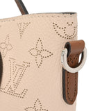 LOUIS VUITTON ルイヴィトン モノグラムマヒナ ヒナ PM クレーム M51950 レディース マヒナレザー ハンドバッグ ABランク 中古 銀蔵