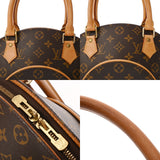 LOUIS VUITTON ルイヴィトン モノグラム エリプス MM ブラウン M51126 レディース モノグラムキャンバス ハンドバッグ Bランク 中古 銀蔵