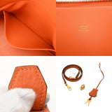 HERMES エルメス ボリード 35 2WAY オレンジ □O刻印(2011年頃) ユニセックス トリヨンクレマンス ハンドバッグ Aランク 中古 銀蔵