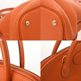 HERMES エルメス ボリード 35 2WAY オレンジ □O刻印(2011年頃) ユニセックス トリヨンクレマンス ハンドバッグ Aランク 中古 銀蔵