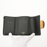 LOUIS VUITTON ルイヴィトン モノグラムリバース ポルトフォイユ ドーフィーヌ コンパクト ブラウン M68725 レディース モノグラムキャンバス モノグラムリバースキャンバス 三つ折り財布 ABランク 中古 銀蔵
