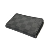LOUIS VUITTON ルイヴィトン ダミエグラフィット ジッピーコインパース ブラック N63076 メンズ ダミエキャンバス コインケース Aランク 中古 銀蔵
