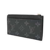 LOUIS VUITTON ルイヴィトン タイガラマ エクリプス コインカードホルダー ノワール M30271 メンズ レザー モノグラムキャンバス コインケース ABランク 中古 銀蔵
