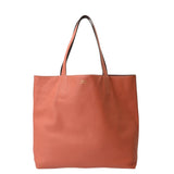 HERMES エルメス ドゥブルセンス 45 クレヴェット/ルージュアッシュ レディース ヴォーシッキム トートバッグ ABランク 中古 銀蔵