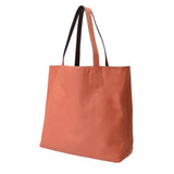 HERMES エルメス ドゥブルセンス 45 クレヴェット/ルージュアッシュ レディース ヴォーシッキム トートバッグ ABランク 中古 銀蔵