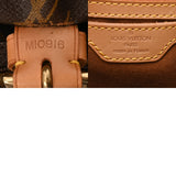 LOUIS VUITTON ルイヴィトン モノグラム モンスリ GM ブラウン M51135 ユニセックス モノグラムキャンバス リュック・デイパック ABランク 中古 銀蔵