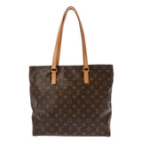 LOUIS VUITTON ルイヴィトン モノグラム カバ メゾ ブラウン M51151 レディース モノグラムキャンバス トートバッグ Bランク 中古 銀蔵