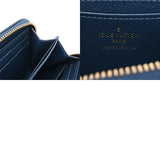 LOUIS VUITTON ルイヴィトン モノグラムデニム ジッピーコインパース マリーヌ M81185 レディース モノグラムデニム コインケース Aランク 中古 銀蔵