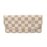 LOUIS VUITTON ルイヴィトン ダミエアズール ポルトフォイユ エミリー ローズバレリーヌ N41625 レディース ダミエアズールキャンバス 長財布 未使用 銀蔵