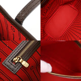 LOUIS VUITTON ルイヴィトン ダミエ ネヴァーフル MM ブラウン N51105 レディース ダミエキャンバス トートバッグ Bランク 中古 銀蔵