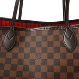 LOUIS VUITTON ルイヴィトン ダミエ ネヴァーフル MM ブラウン N51105 レディース ダミエキャンバス トートバッグ Bランク 中古 銀蔵