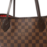 LOUIS VUITTON ルイヴィトン ダミエ ネヴァーフル MM ブラウン N51105 レディース ダミエキャンバス トートバッグ Bランク 中古 銀蔵