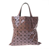 BAO BAO バオバオ BAOBAO ISSEY MIYAKE LUCENT ピンク レディース メタリックエナメル トートバッグ Aランク 中古 銀蔵