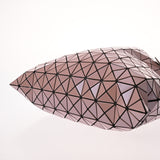 BAO BAO バオバオ BAOBAO ISSEY MIYAKE LUCENT ピンク レディース メタリックエナメル トートバッグ Aランク 中古 銀蔵