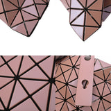 BAO BAO バオバオ BAOBAO ISSEY MIYAKE LUCENT ピンク レディース メタリックエナメル トートバッグ Aランク 中古 銀蔵