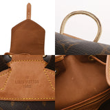 LOUIS VUITTON ルイヴィトン モノグラム モンスリ GM ブラウン M51135 ユニセックス モノグラムキャンバス リュック・デイパック Bランク 中古 銀蔵