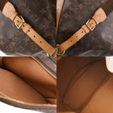 LOUIS VUITTON ルイヴィトン モノグラム モンスリ GM ブラウン M51135 ユニセックス モノグラムキャンバス リュック・デイパック Bランク 中古 銀蔵