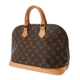 LOUIS VUITTON ルイヴィトン モノグラム アルマ 旧型 ブラウン M51130 レディース モノグラムキャンバス ハンドバッグ Bランク 中古 銀蔵