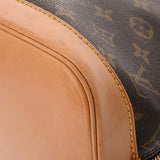 LOUIS VUITTON ルイヴィトン モノグラム アルマ 旧型 ブラウン M51130 レディース モノグラムキャンバス ハンドバッグ Bランク 中古 銀蔵