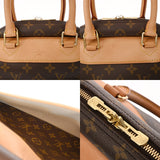 LOUIS VUITTON ルイヴィトン モノグラム ドーヴィル ブラウン M47270 レディース モノグラムキャンバス ハンドバッグ ABランク 中古 銀蔵