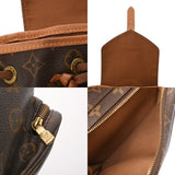 LOUIS VUITTON ルイヴィトン モノグラム モンスリ GM ブラウン M51135 ユニセックス モノグラムキャンバス リュック・デイパック ABランク 中古 銀蔵