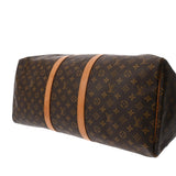 LOUIS VUITTON ルイヴィトン モノグラム キーポル 55 ブラウン M41424 ユニセックス モノグラムキャンバス ボストンバッグ Bランク 中古 銀蔵