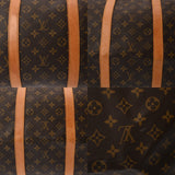 LOUIS VUITTON ルイヴィトン モノグラム キーポル 55 ブラウン M41424 ユニセックス モノグラムキャンバス ボストンバッグ Bランク 中古 銀蔵