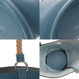 HERMES エルメス マンジョワール PM ブルージーン □I刻印(2005年頃) レディース トリヨンクレマンス ハンドバッグ ABランク 中古 銀蔵